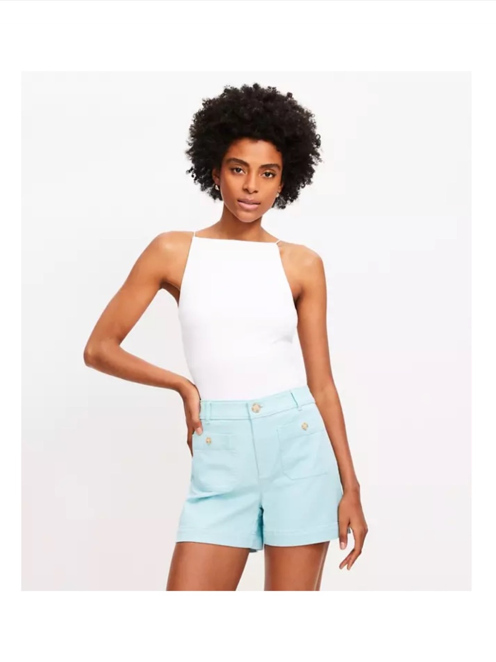 LOFT Palmer Shorts in Twill